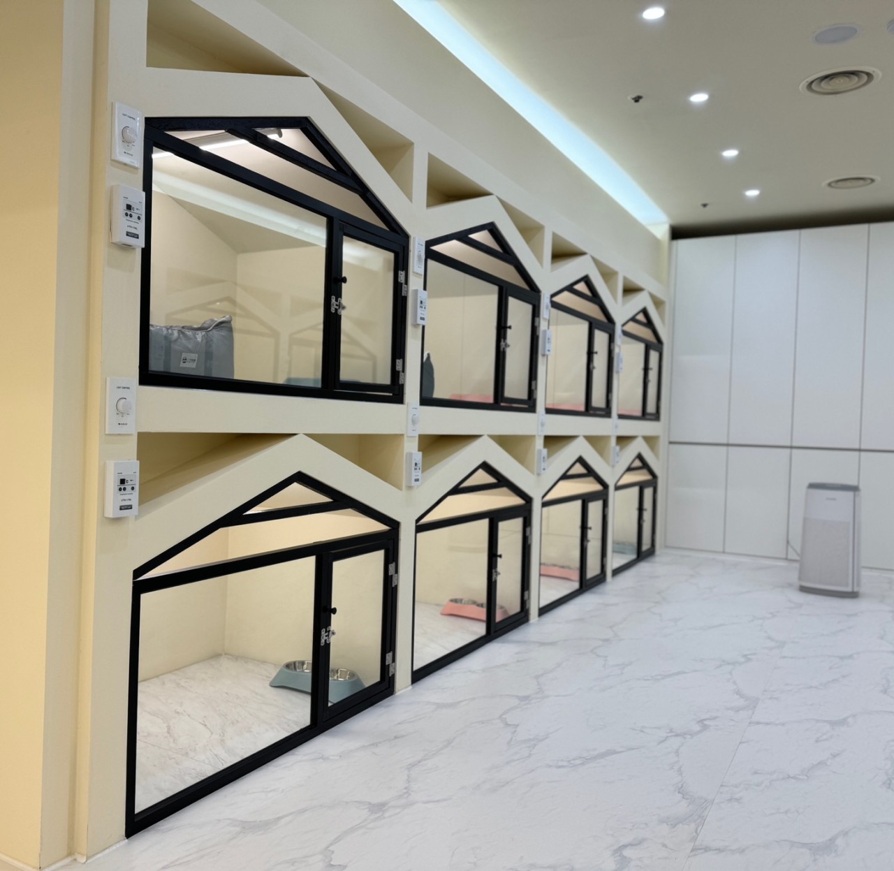 다양한 특수동물 사육장이 있는 매장 사진 2